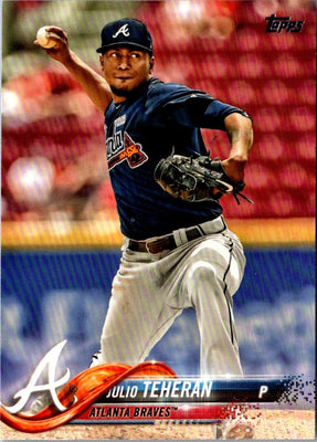 2018 Topps Julio Teheran #387