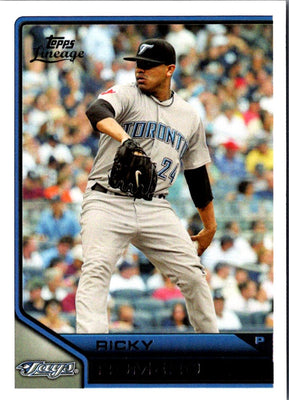 2011 Topps Lineage Ricky Romero #39