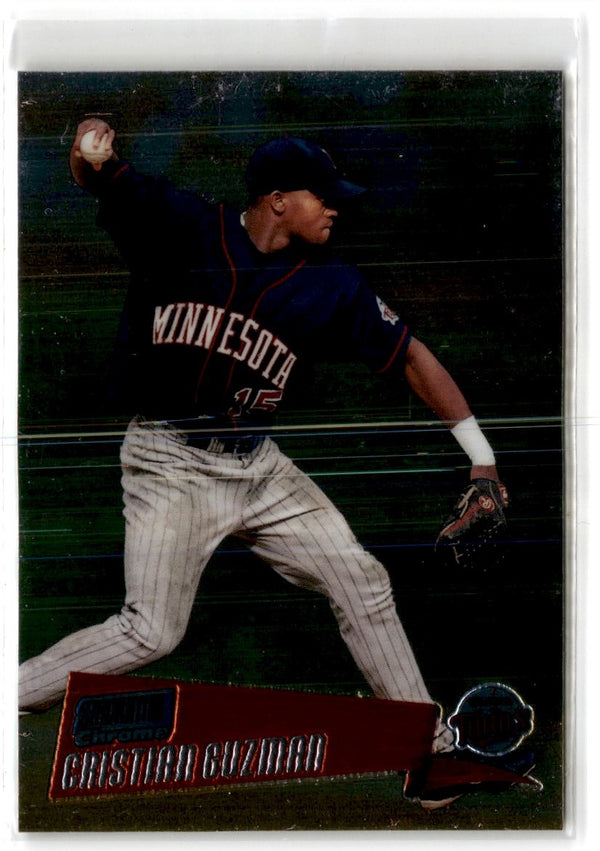 2000 Stadium Club Chrome Cristian Guzman #141