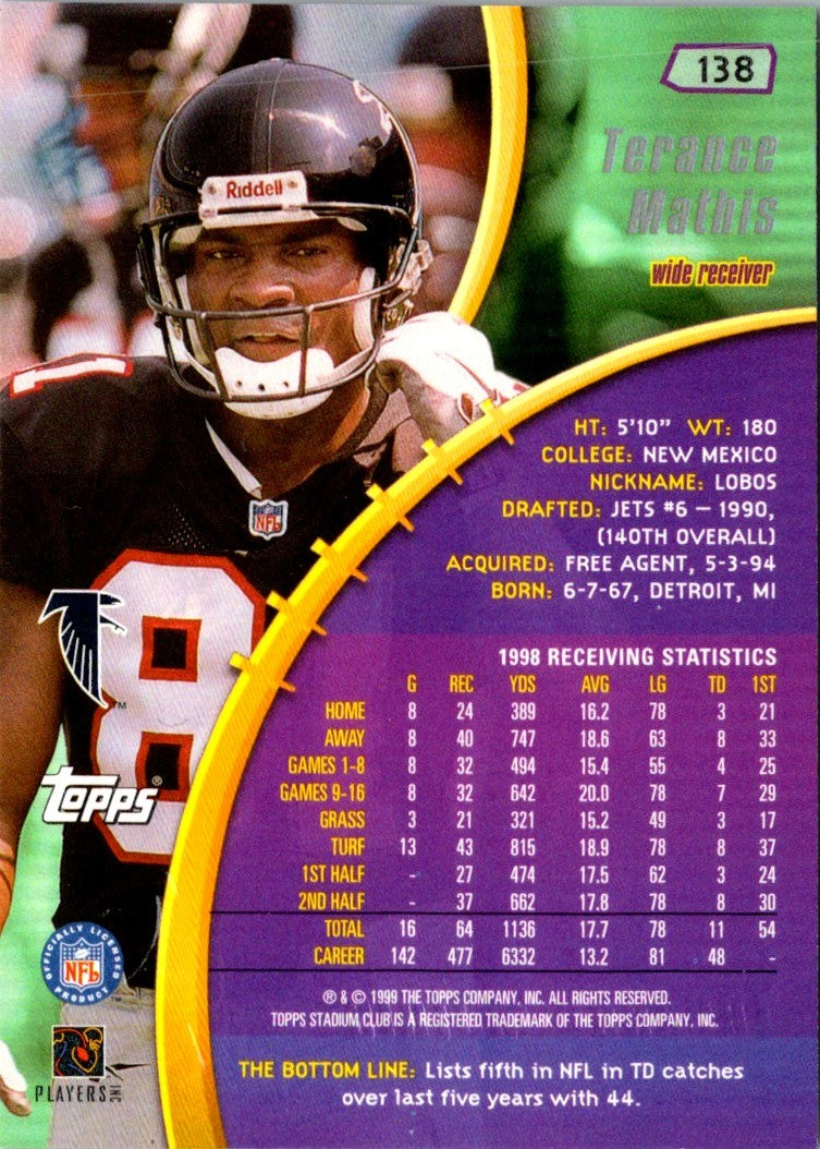 1999 Stadium Club Terance Mathis