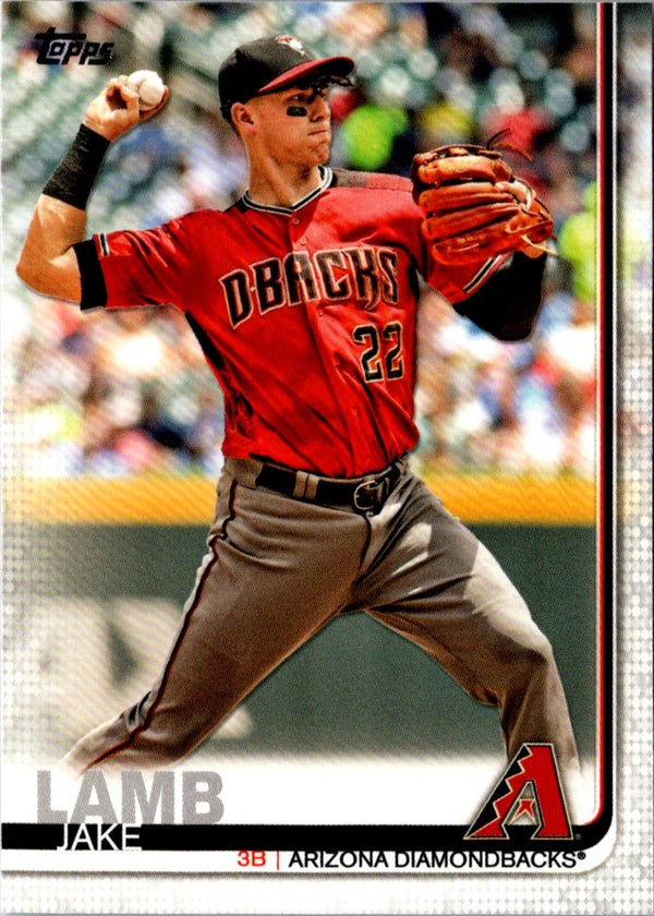 2019 Topps Jake Lamb #334