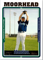 2005 Topps Updates & Highlights Brandon Moorhead #UH293 Rookie