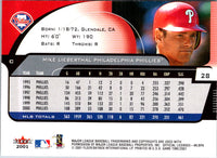 2000 Fleer Impact Tattoos Philadelphia Phillies #22