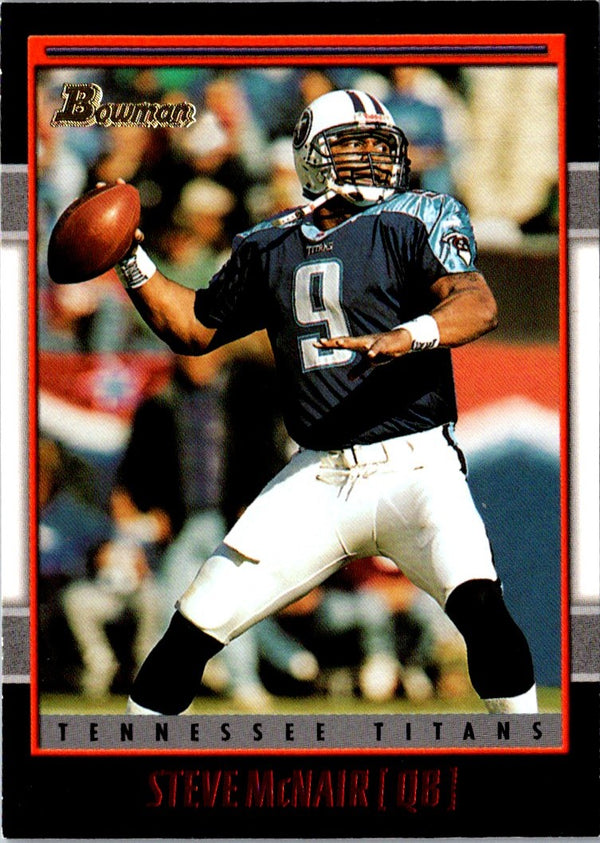 2001 Bowman Steve McNair #62