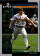 2001 Upper Deck MVP Jeremy Giambi