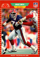 1989 Pro Set Bruce Smith #28