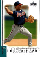2001 UD Reserve Rafael Furcal #92