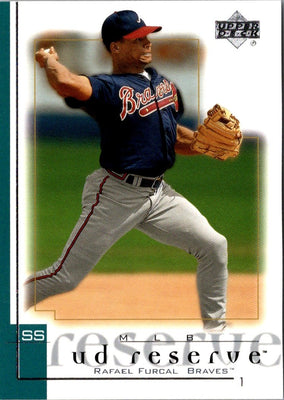 2001 UD Reserve Rafael Furcal #92