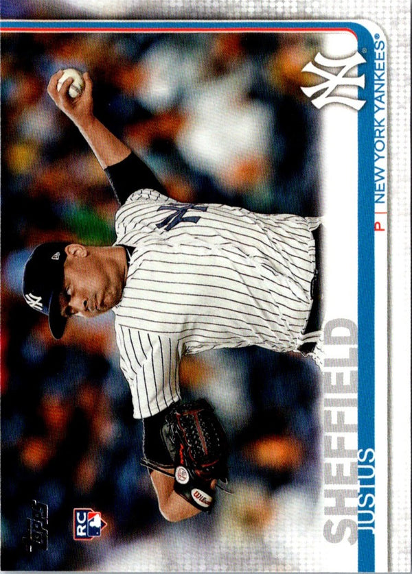 2019 Topps Justus Sheffield #306