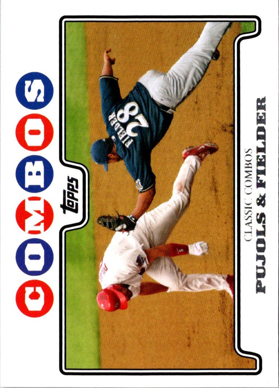 2008 Topps Albert Pujols/Prince Fielder #536