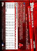 2017 Topps Update Chris Sale