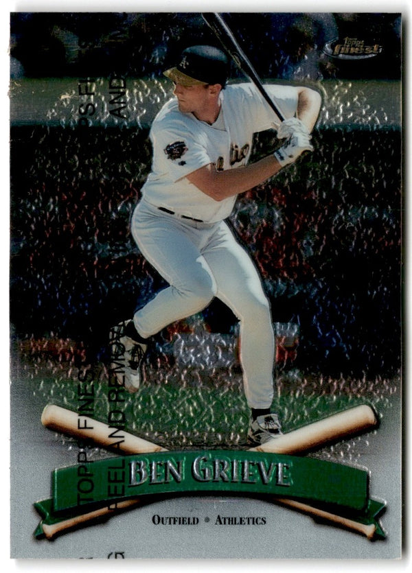 1998 Finest Ben Grieve #50