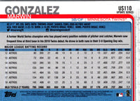 2019 Topps Update Marwin Gonzalez #US110
