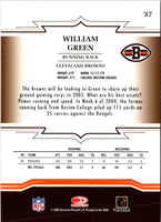 2005 Donruss Throwback Threads William Green #37