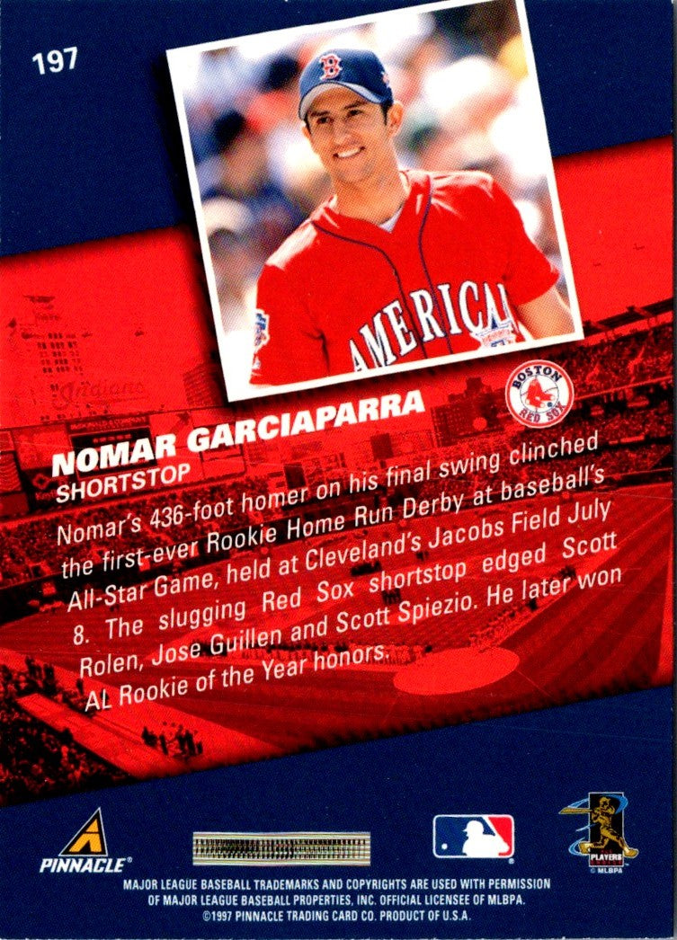 1998 Pinnacle Nomar Garciaparra