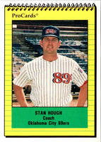 1991 ProCards Stan Hough #195