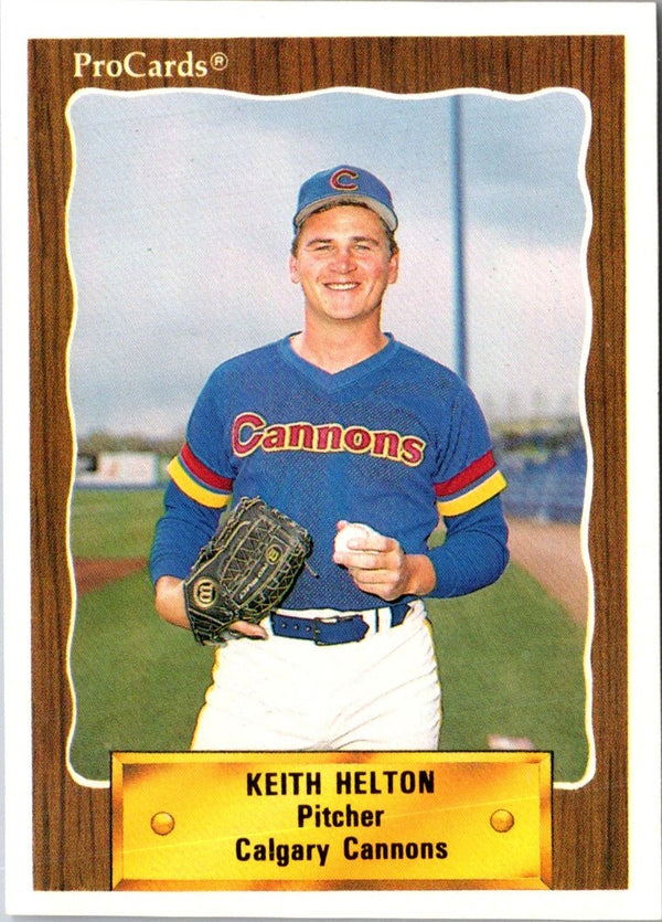1990 ProCards Keith Helton #646