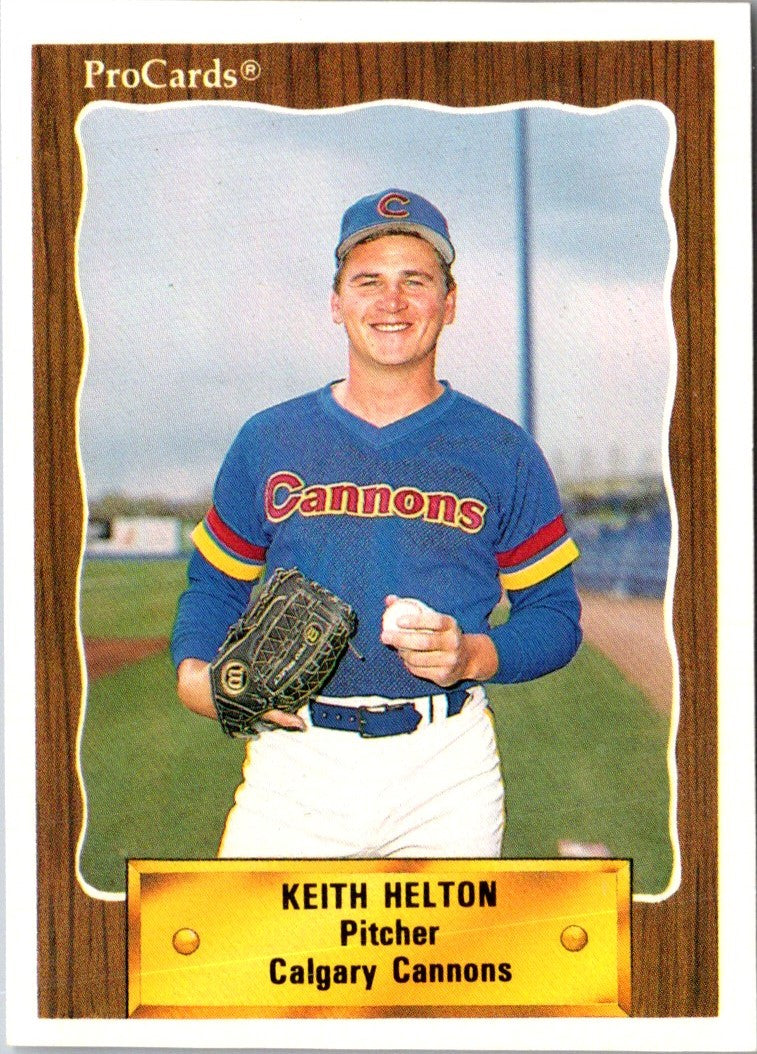 1990 ProCards Keith Helton