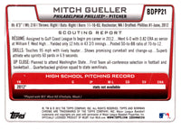 2012 Bowman Draft Picks & Prospects Chrome Mitch Gueller #BDPP21