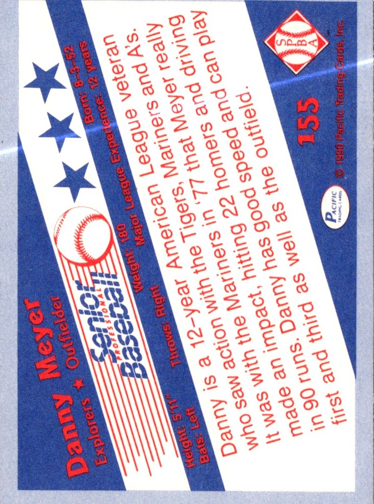1990 Pacific Senior League Danny Meyer
