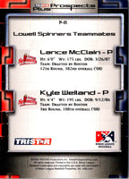 2008 TriStar Prospects Plus Lance McClain/Kyle Weiland #141