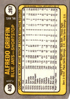 1981 Fleer Alfredo Griffin #430