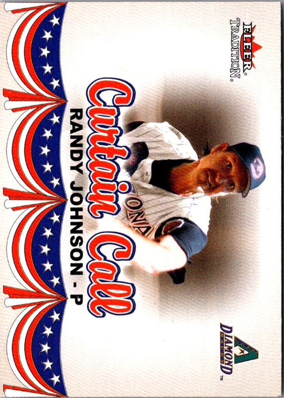 2002 Fleer Tradition Update Randy Johnson #U374