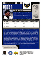 1998 UD Choice Jonathan Ogden #14