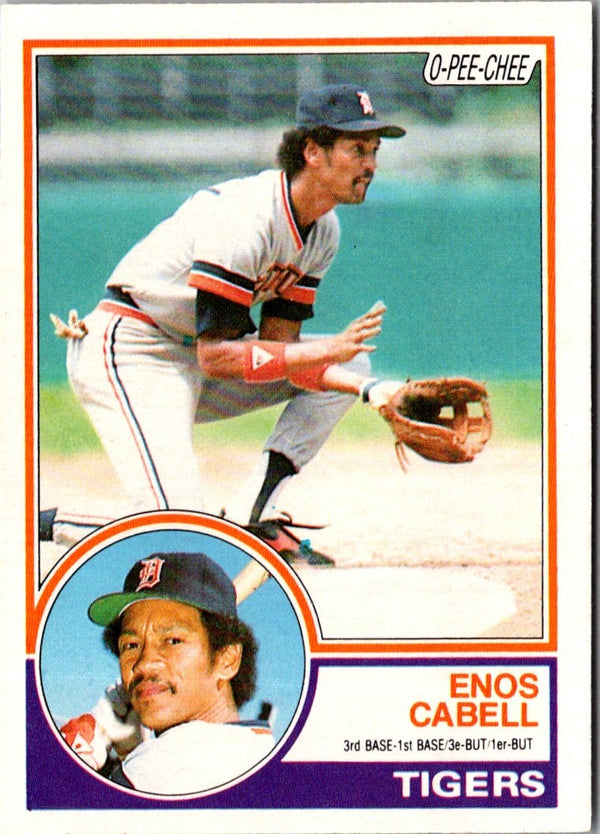 1983 O-Pee-Chee Enos Cabell #225