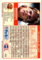 1989 Pro Set Brian Davis #484 Rookie