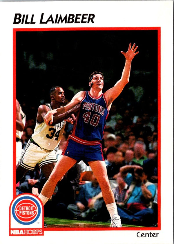 1991 Hoops McDonald's Bill Laimbeer #12