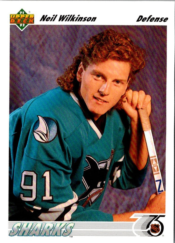 1991 Upper Deck Neil Wilkinson #55A