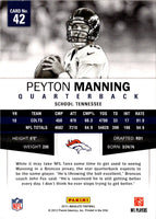 2012 Panini Absolute Peyton Manning #42