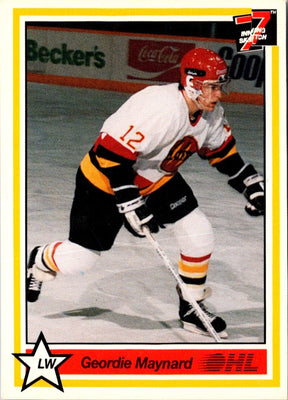 1990 7th Inning Sketch OHL Geordie Maynard #288