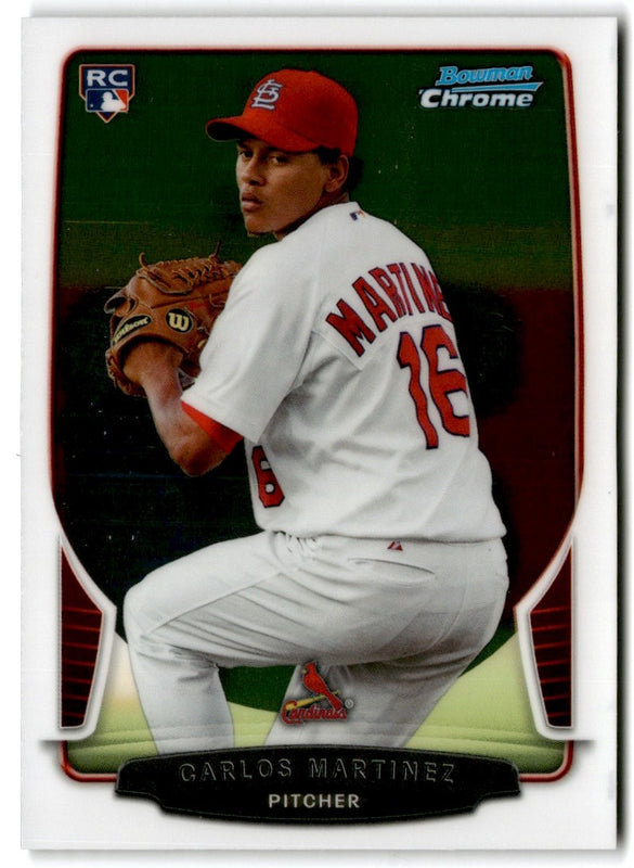 2013 Bowman Chrome Carlos Martinez #217 Rookie