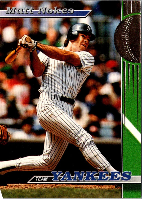 1993 Stadium Club New York Yankees Matt Nokes #3