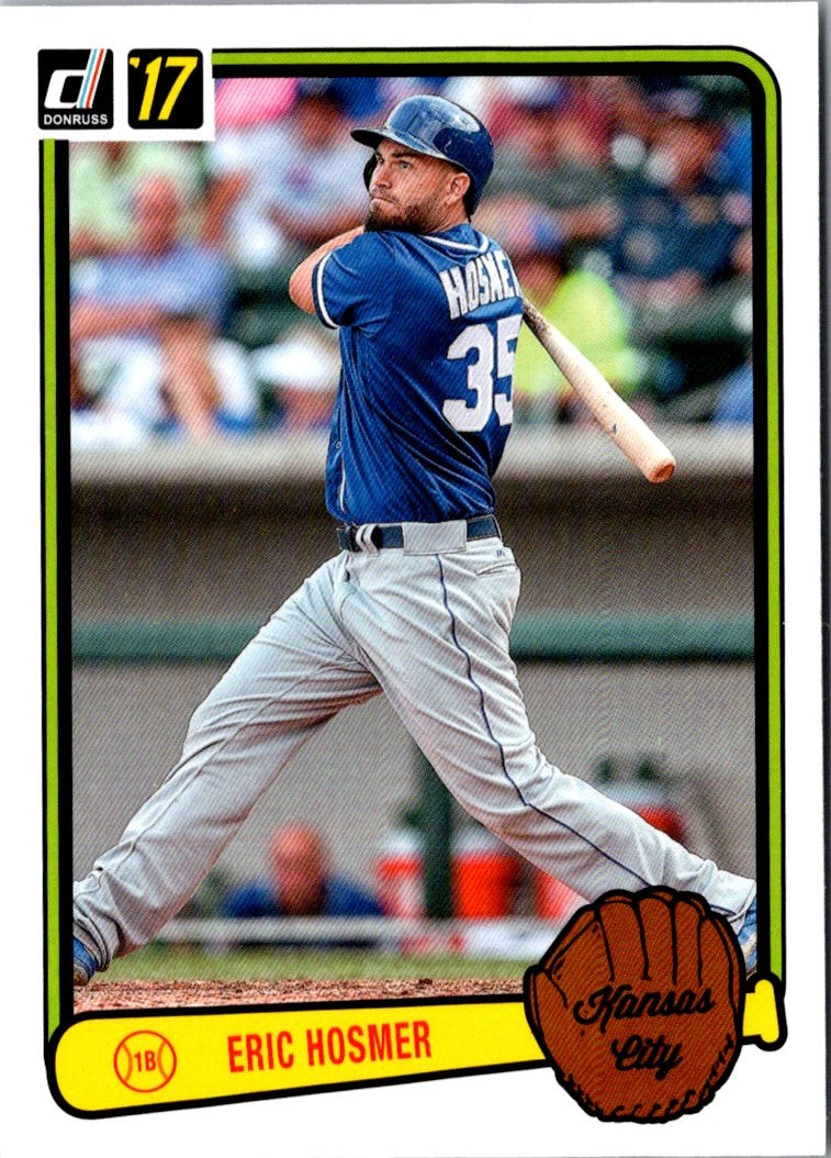 2017 Donruss Retro Variations 1983 Eric Hosmer