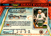1991 Stadium Club Dean Evason #145