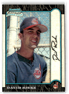 1999 Bowman Chrome David Riske #120 Rookie