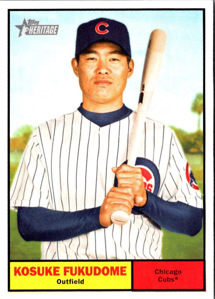 2010 Topps Heritage Kosuke Fukudome