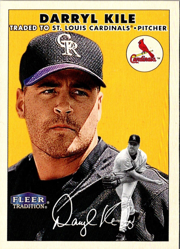 2000 Fleer Tradition Darryl Kile #163