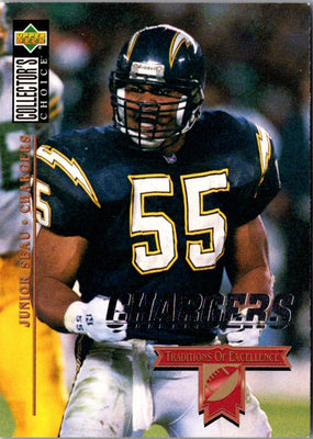 1994 Collector's Choice Junior Seau #52