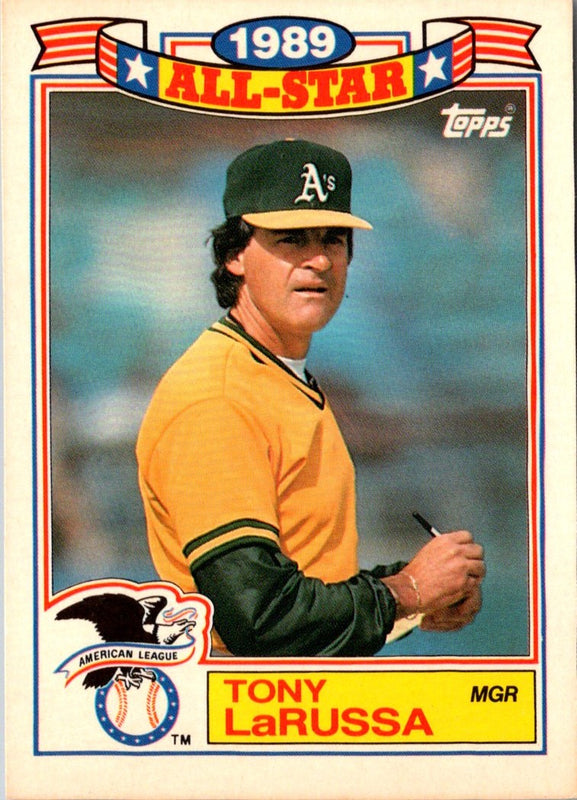 1990 Topps Glossy All-Stars Tony LaRussa #12