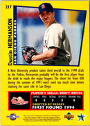 1995 Upper Deck Minors Future Stock Dustin Hermanson