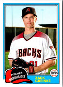 2018 Topps Archives Zack Greinke
