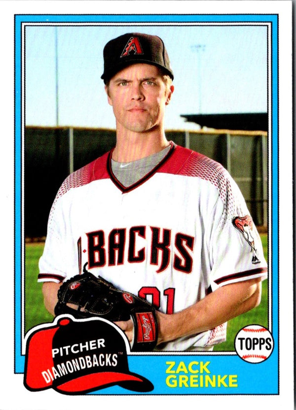 2018 Topps Archives Zack Greinke #218
