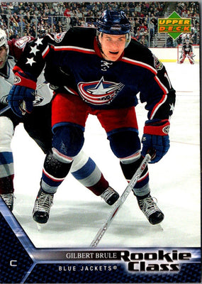 2005 Upper Deck Rookie Class Gilbert Brule #22