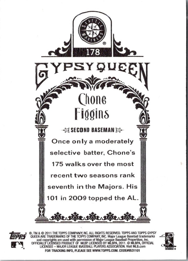 2011 Topps Gypsy Queen Chone Figgins