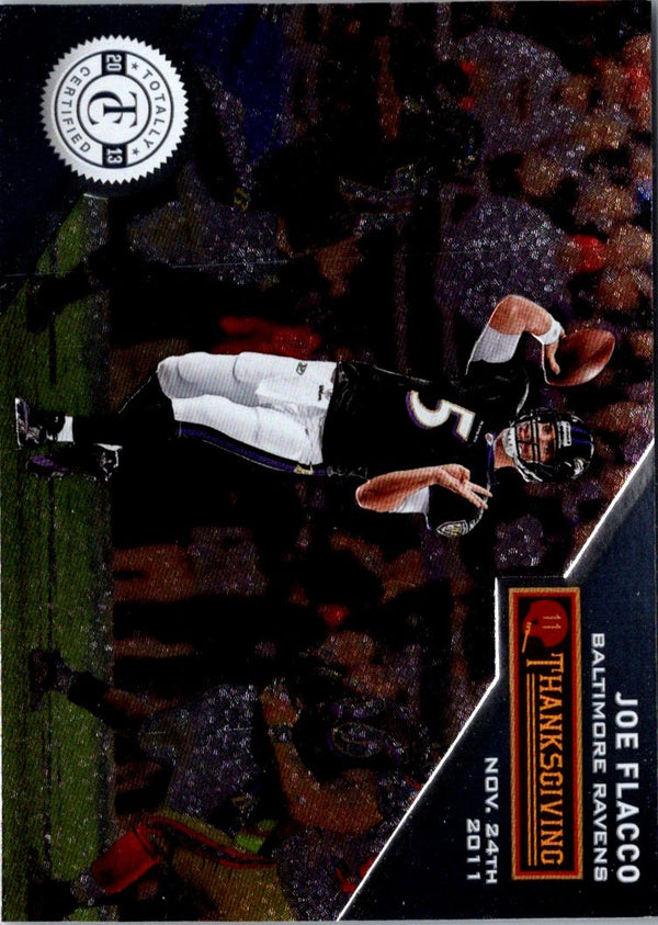 2013 Panini Totally Certified Joe Flacco #56