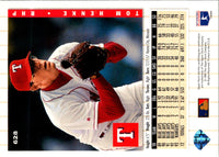 1994 Collector's Choice Silver Tom Henke #628